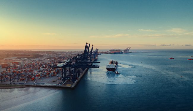 Port of Felixstowe – starting transit declarations