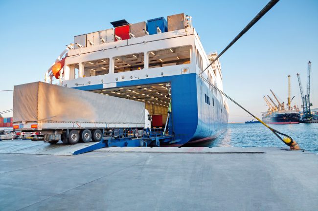 Shipping and Trucking Transportation – RO-RO Transport (Roll On/Roll Off)