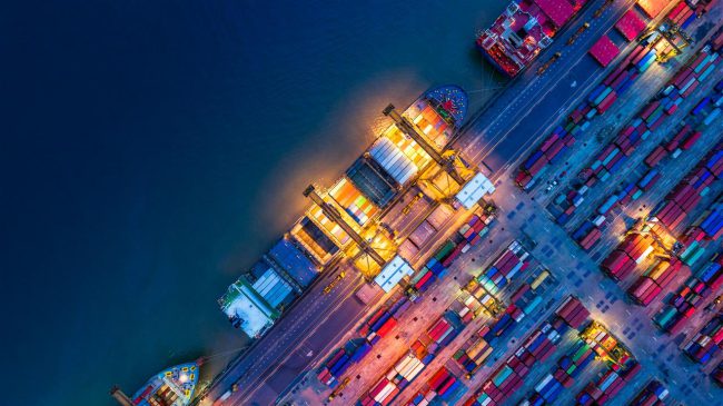 orig aerial view of trade port Getty-840412560 (Custom) SGS Wins Contract Renewal for PVoC Services to Tanzania for the Fourth Time